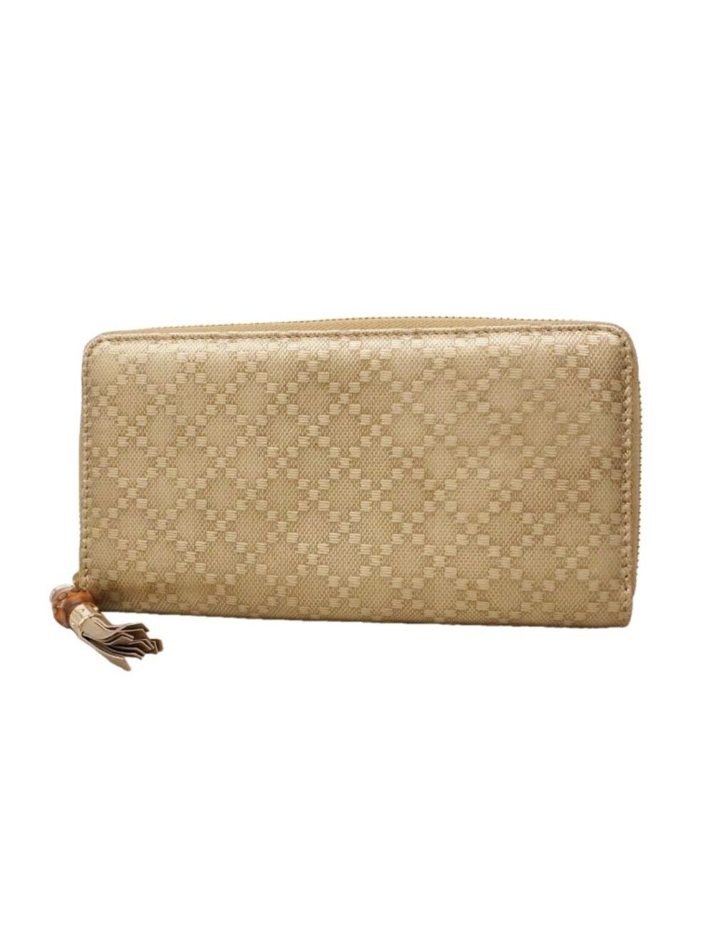 Gucci Wallet Bamboo Diamante Gold